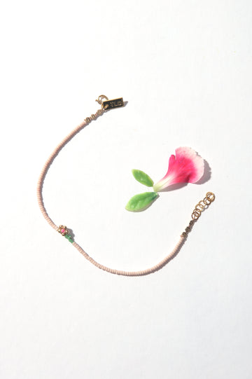Garden Bracelet - Pink Flower