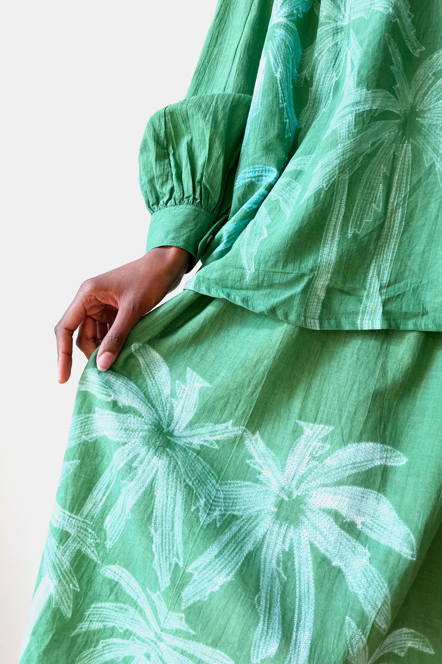 Palm Skirt - Green
