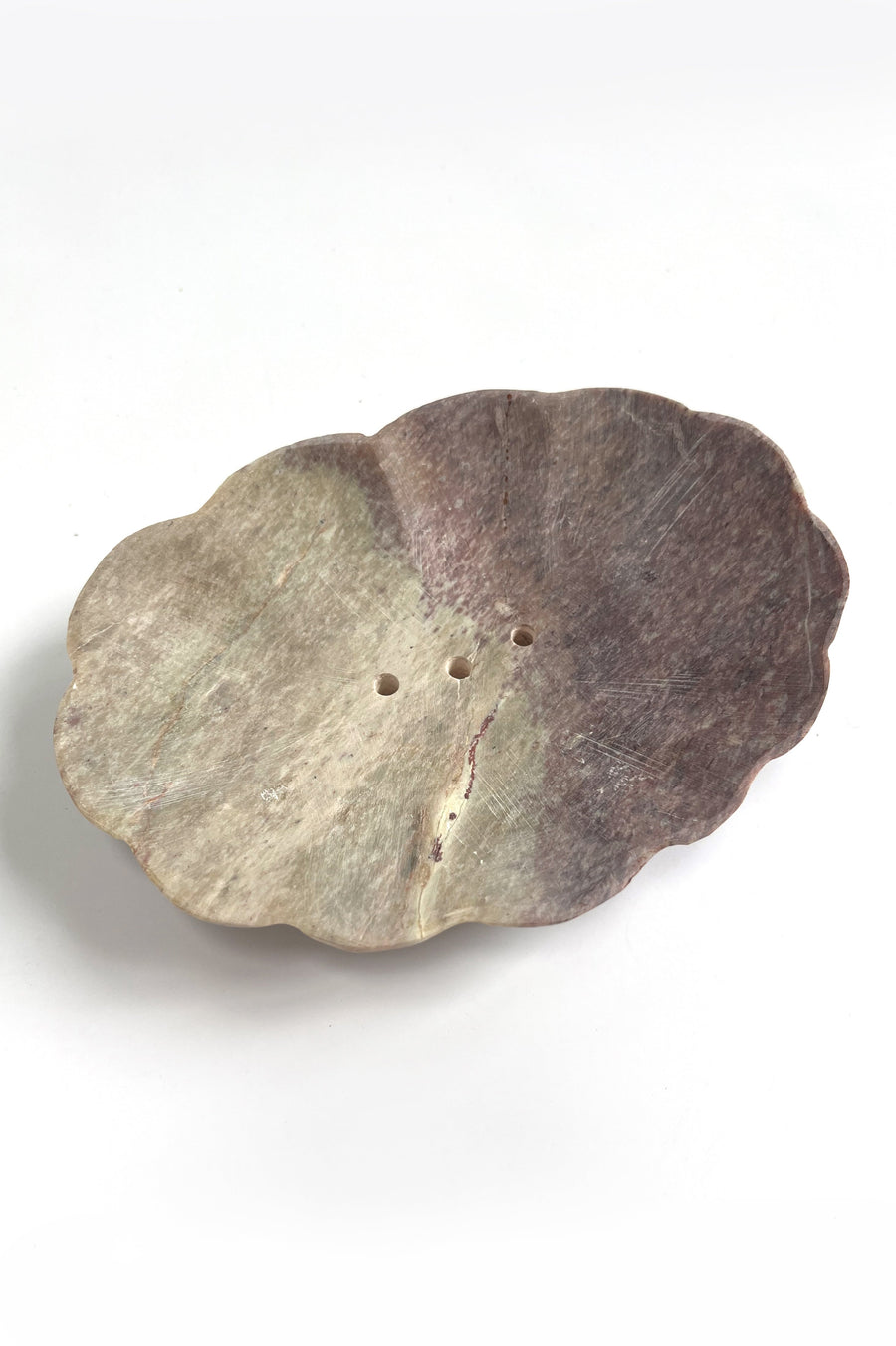 Stone Soap Dish - Two-tone Shell