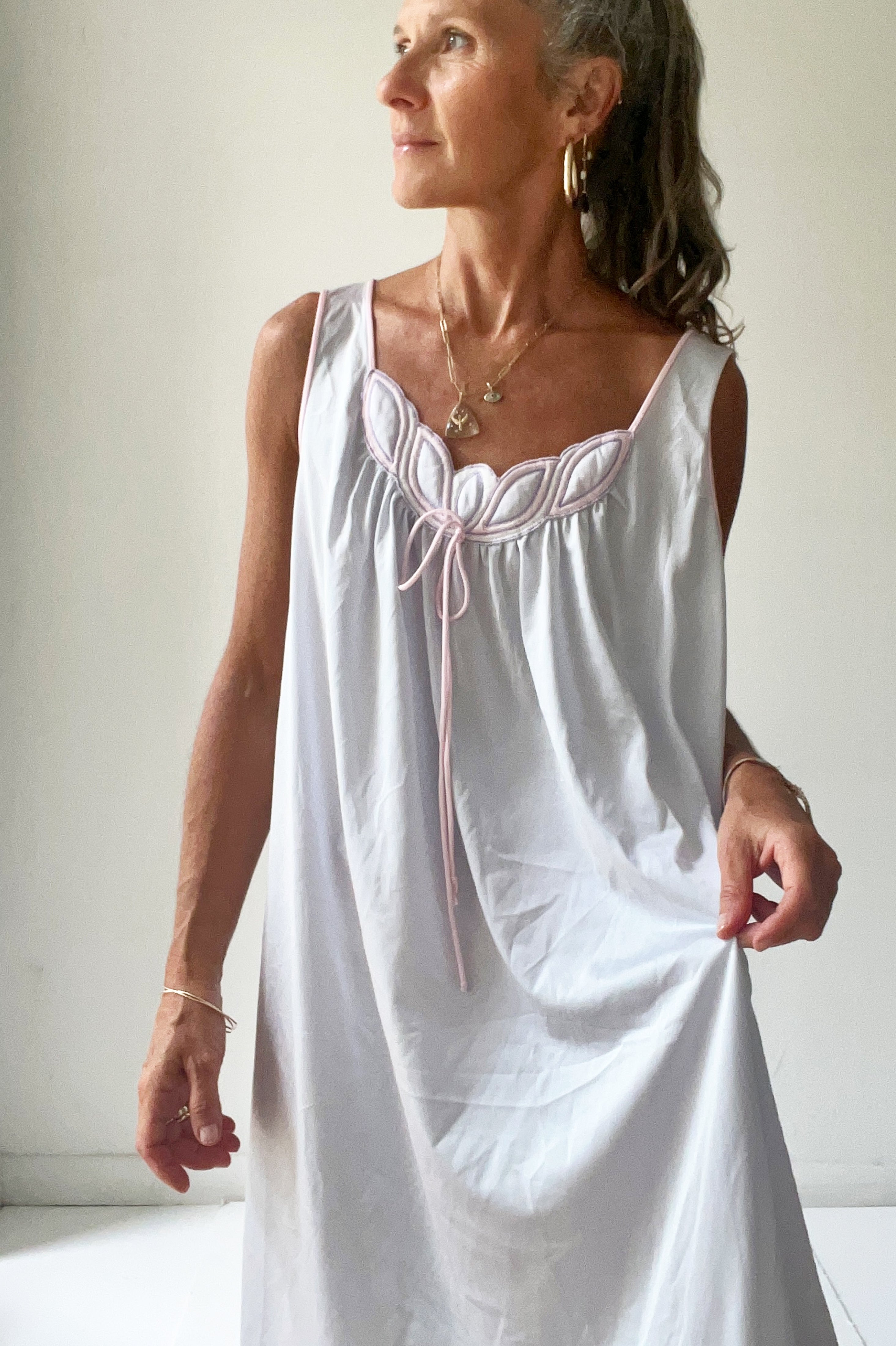 Nightgown Vintage White Slip Dress Vintage 60s White Lace Sheer Tricot Nylon Slip Dress Pin-Up Nightgown Vintage White Slip Dress Vintage 60s White Lace Sheer Tricot Nylon Slip Dress Pin-Up