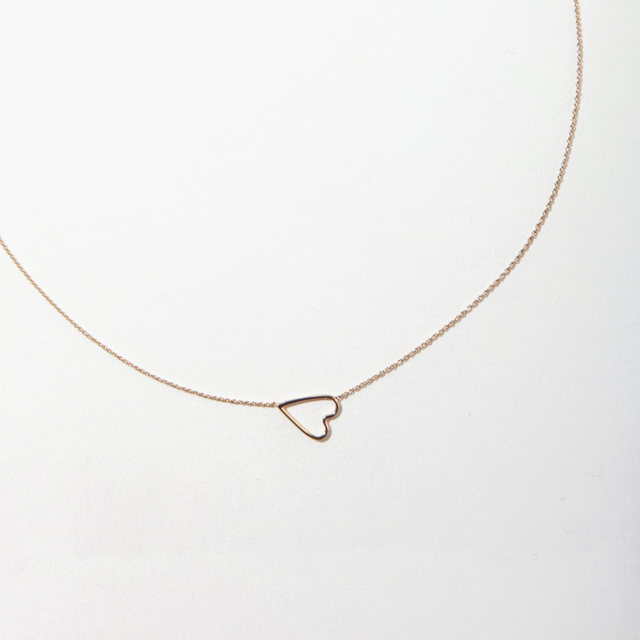 Tiny Heart 14k Necklace