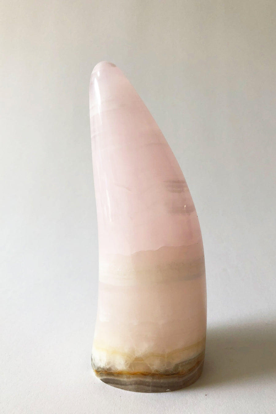 Pink Calcite Horn