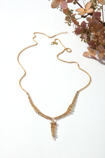 Aurora Comet Cluster Necklace