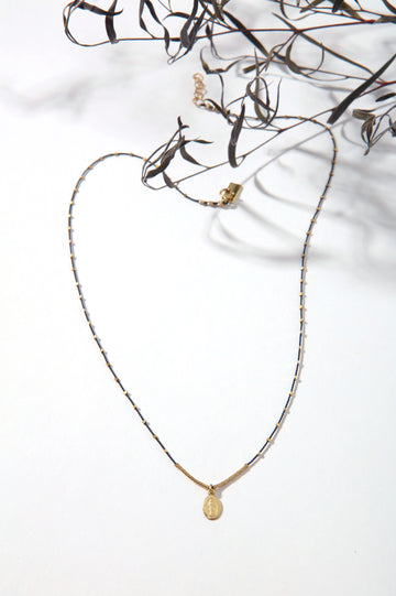 Aurora Mary Charm Necklace