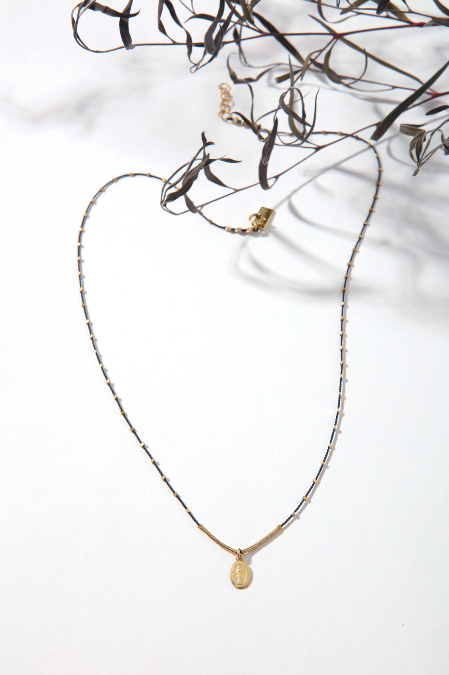 Aurora Mary Charm Necklace