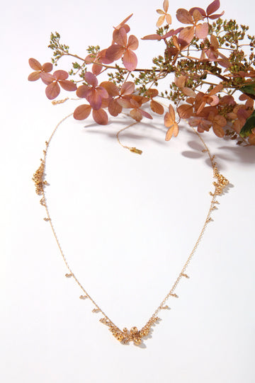 Aurora Clusters Long Necklace