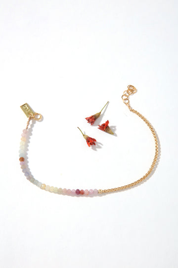 Aurora Sapphire Half Bracelet
