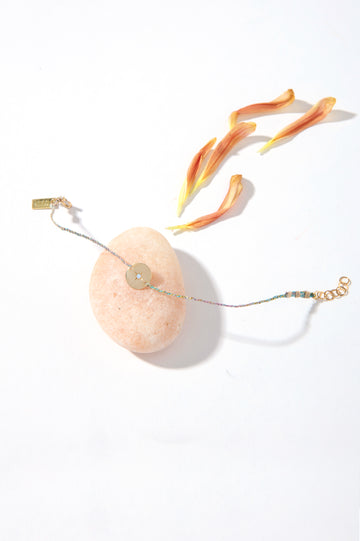 Aurora Braided Star with Opal Bracelet