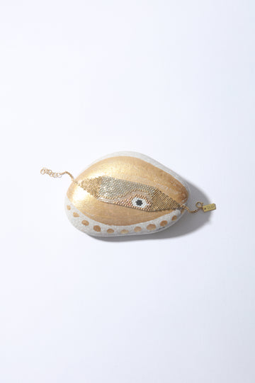 Dove Klimt Eye Bracelet