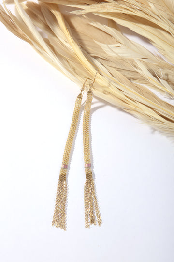 Phoenix Earrings - Beaded Strap