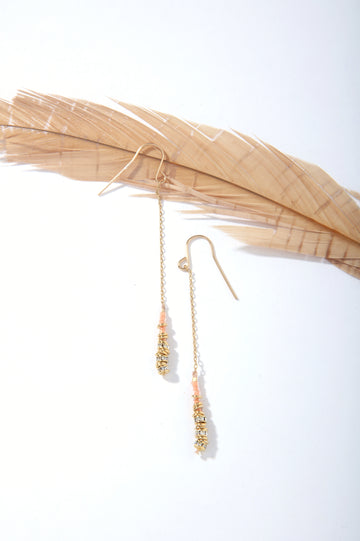 Phoenix Earrings - Crystals Long