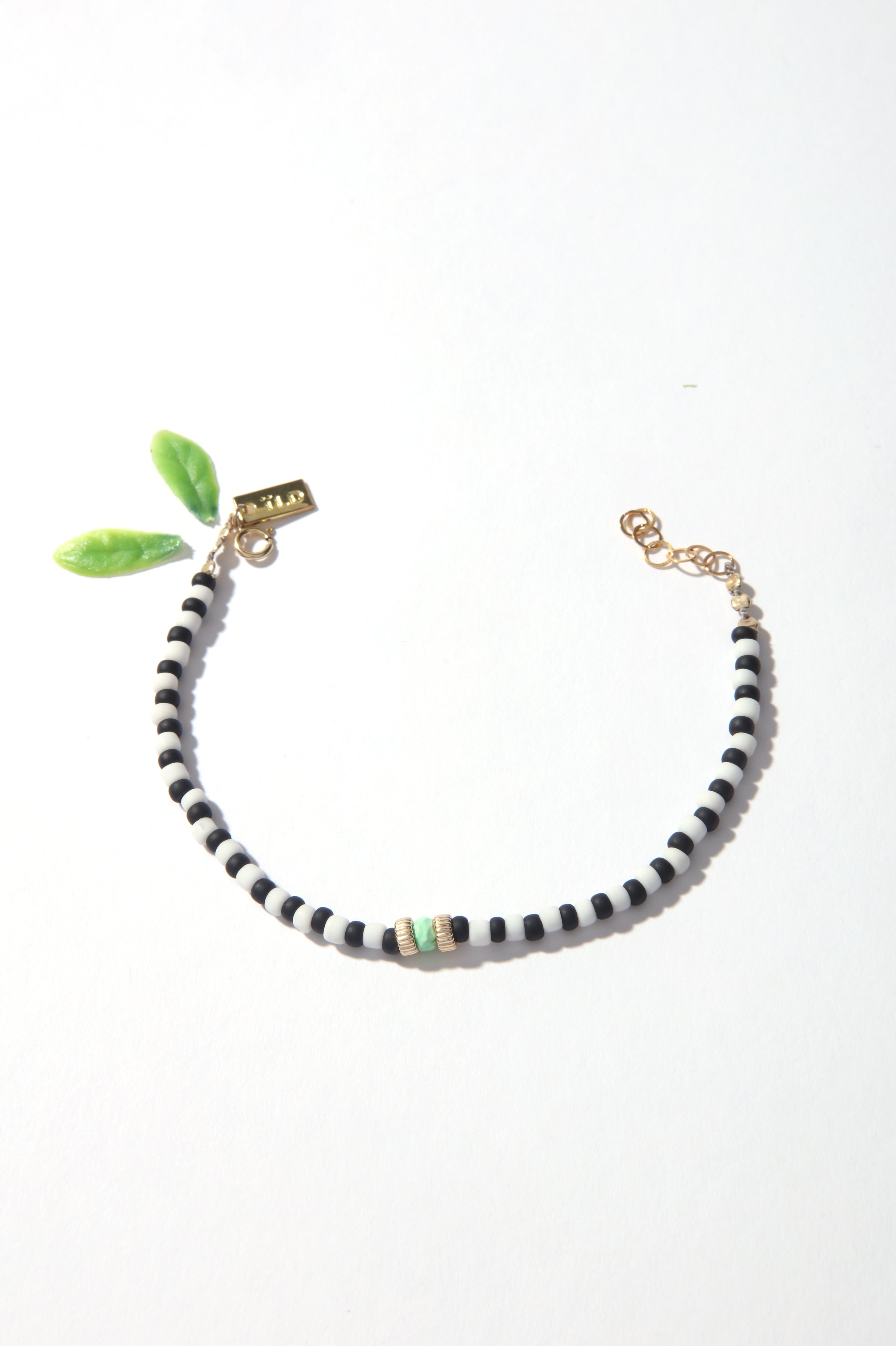 Garden Bracelet Black White Iwona Ludyga Design Garden bracelet black white iwona ludyga design