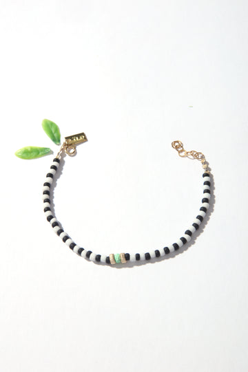 Garden Bracelet - Black & White