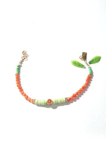 Garden Bracelet - Bezel Beads