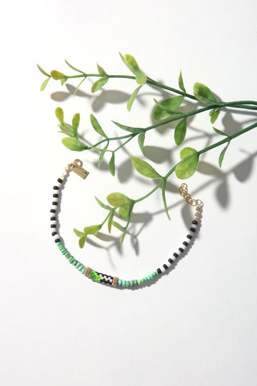 Garden Bracelet - Green Bead