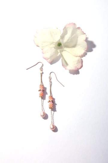 Garden Earrings - Pearl Big