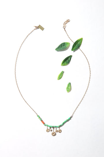 Garden Necklace - Turquoise Drops
