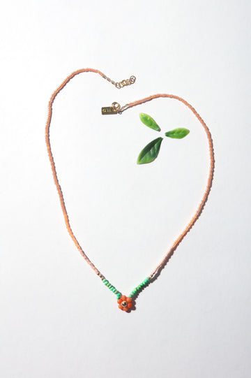 Garden Necklace - Flower All Beads