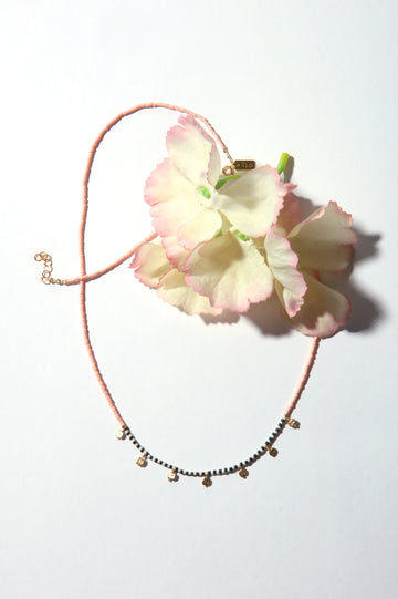 Garden Necklace - Pink Drops