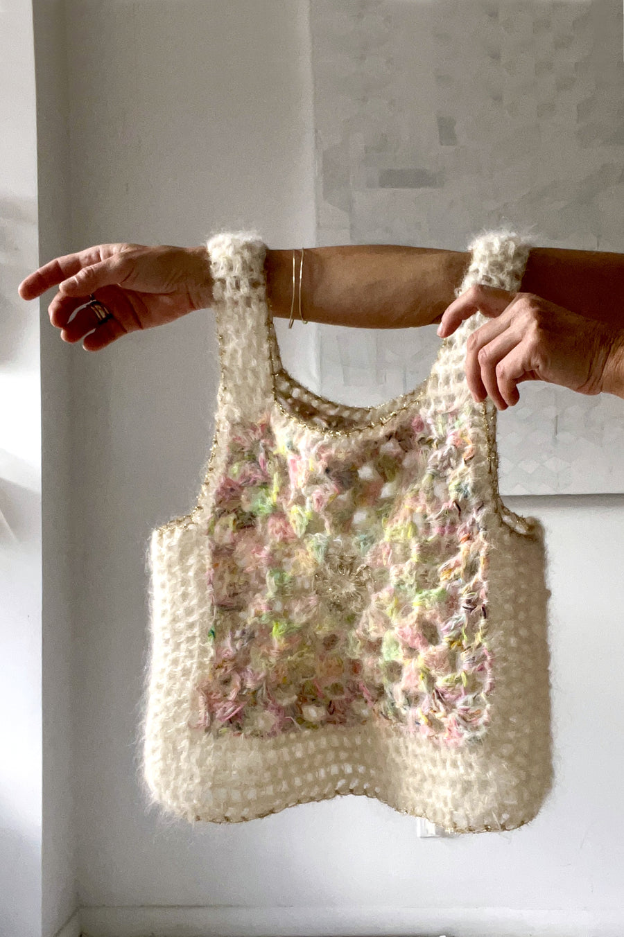ïLD Granny Square Crochet Top - Unicorn