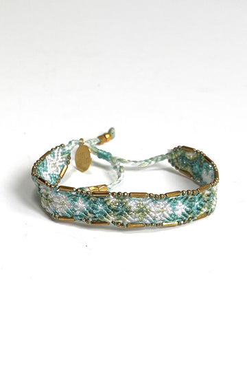 Friendship Bracelet - Greens