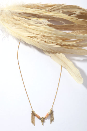 Phoenix Necklace - Double Fringe