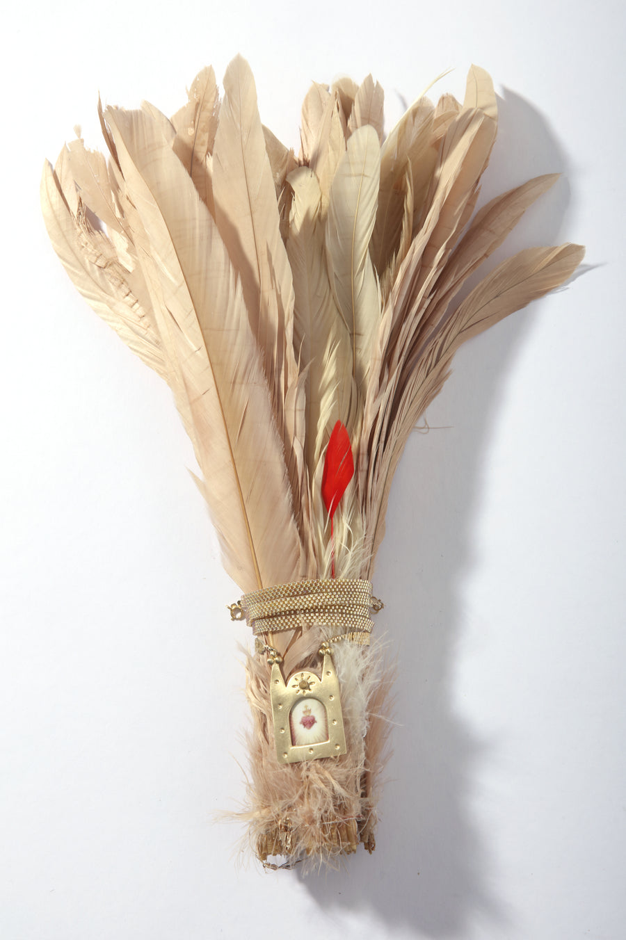 Phoenix Necklace - Frame on Beaded Strap