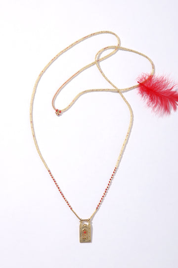 Phoenix Necklace - Frame on Beads
