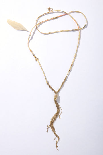 Phoenix Necklace - Fringe Long