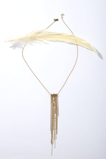Phoenix Necklace - Fringe on Tube