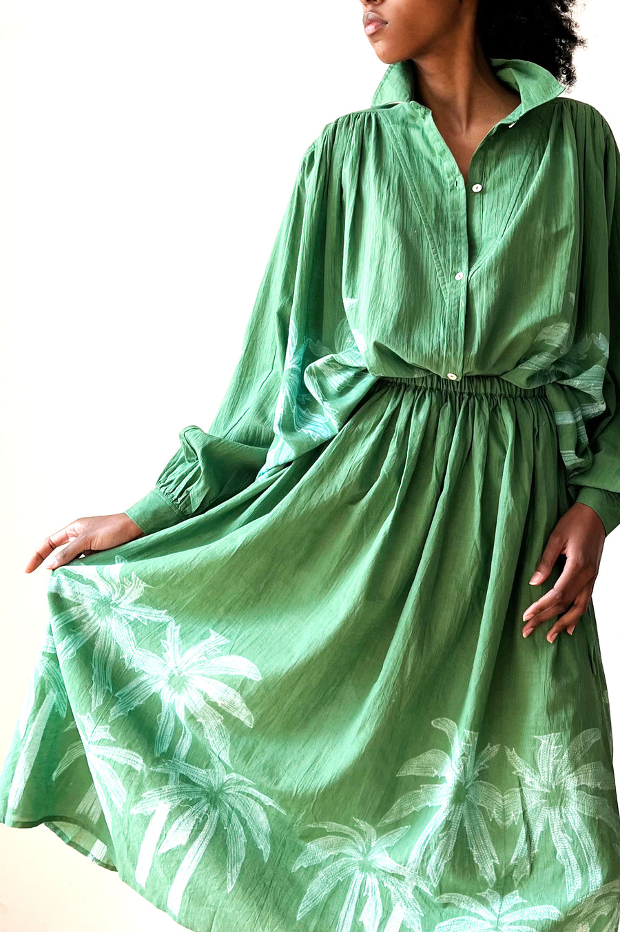 Palm Skirt - Green