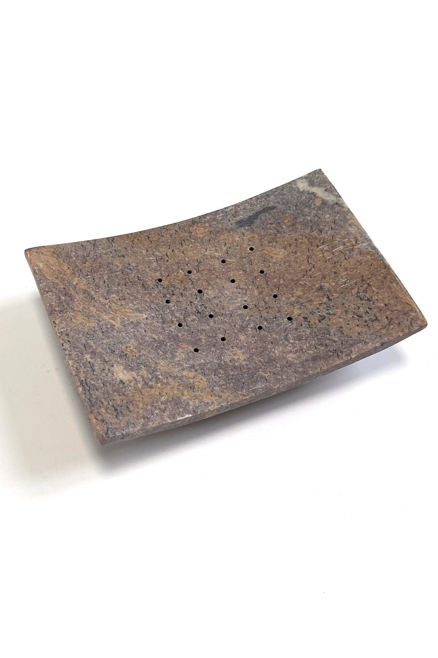 Stone Soap Dish - Purple Boat