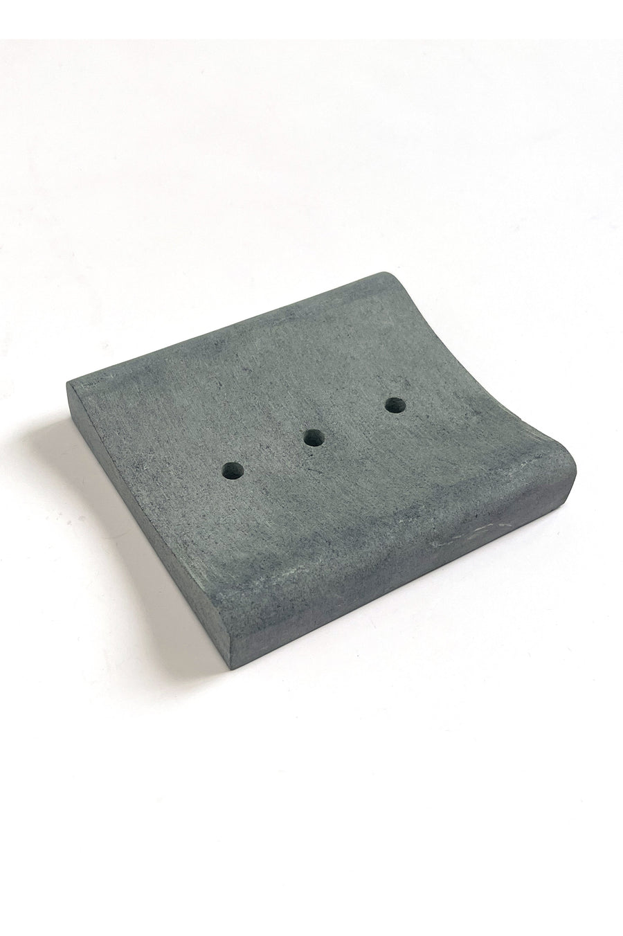 Stone Soap Dish - Modern Grey