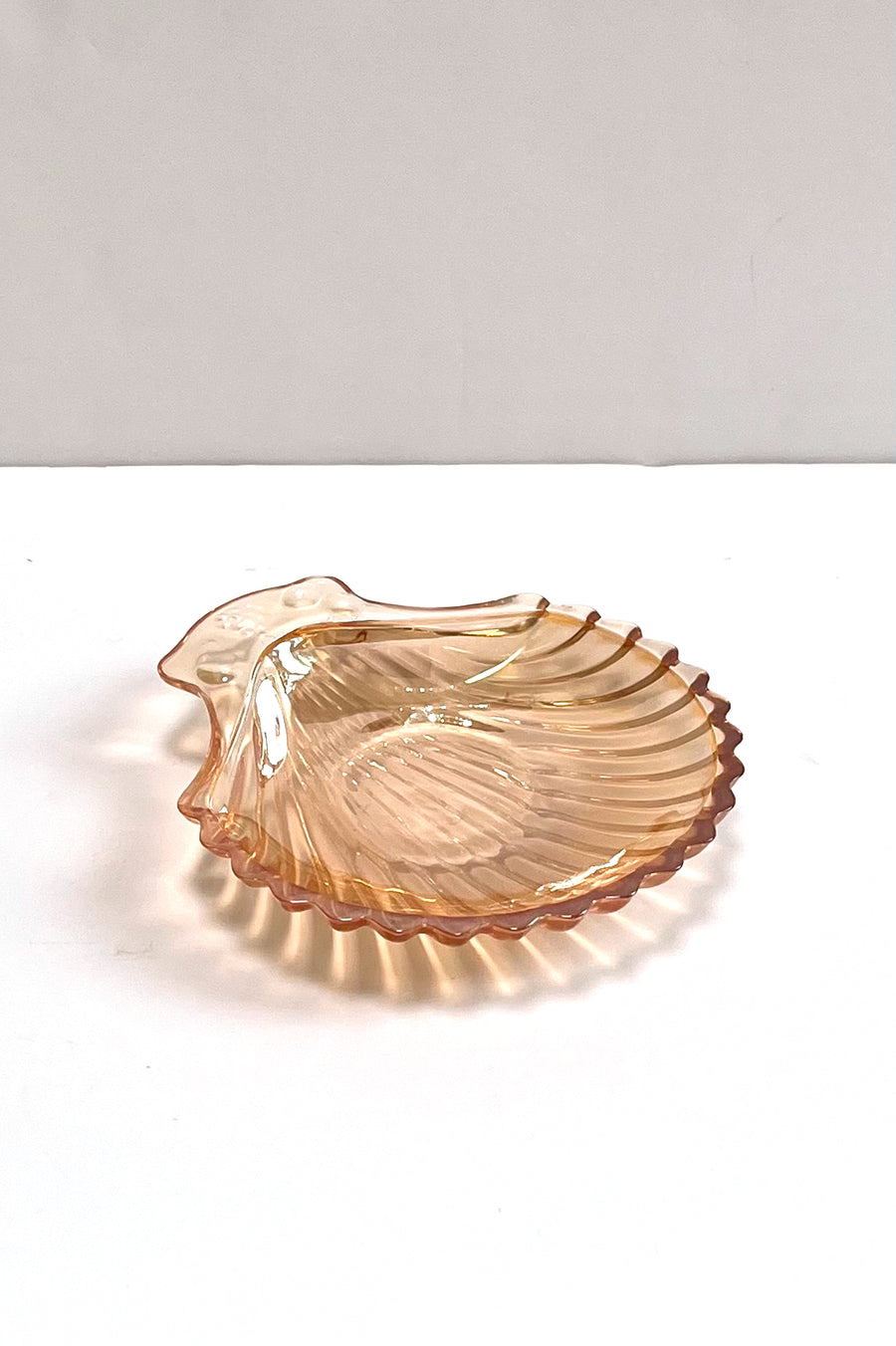 Vintage Glass Shell Dish