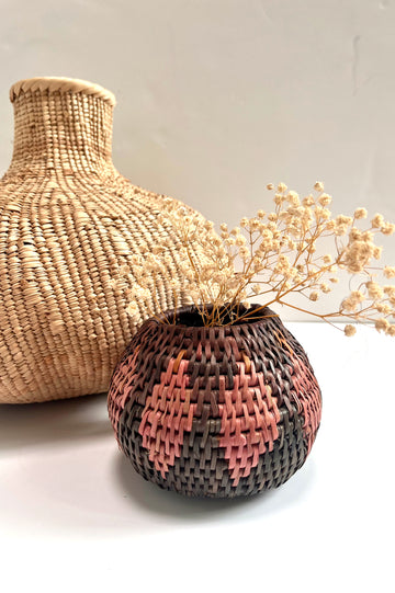 Vintage Small Woven Basket