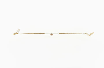Drift 14K Pave Diamond Eye Bracelet