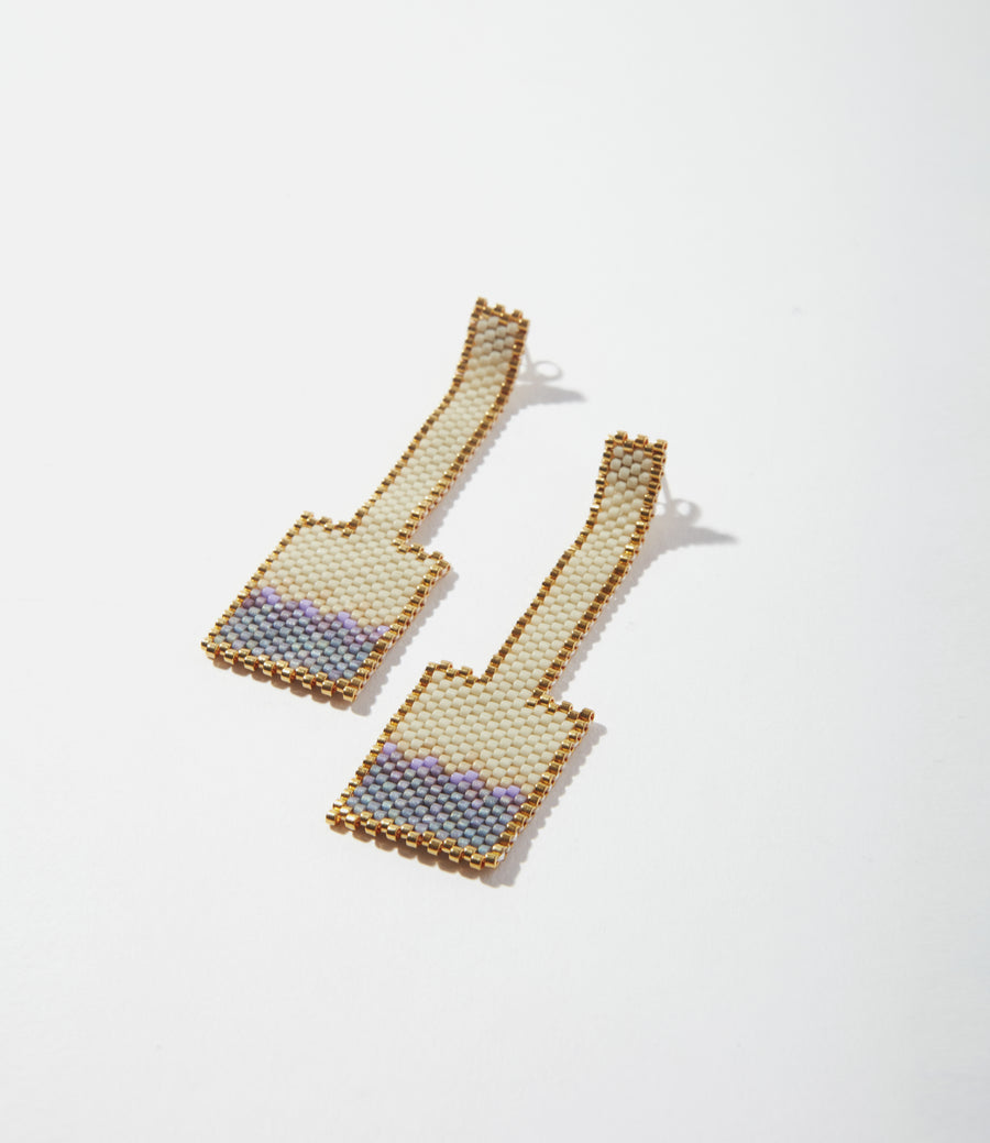 Storm Woven Fog Earrings
