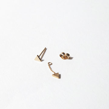 Drift 14K Combo Mixed Short Earring