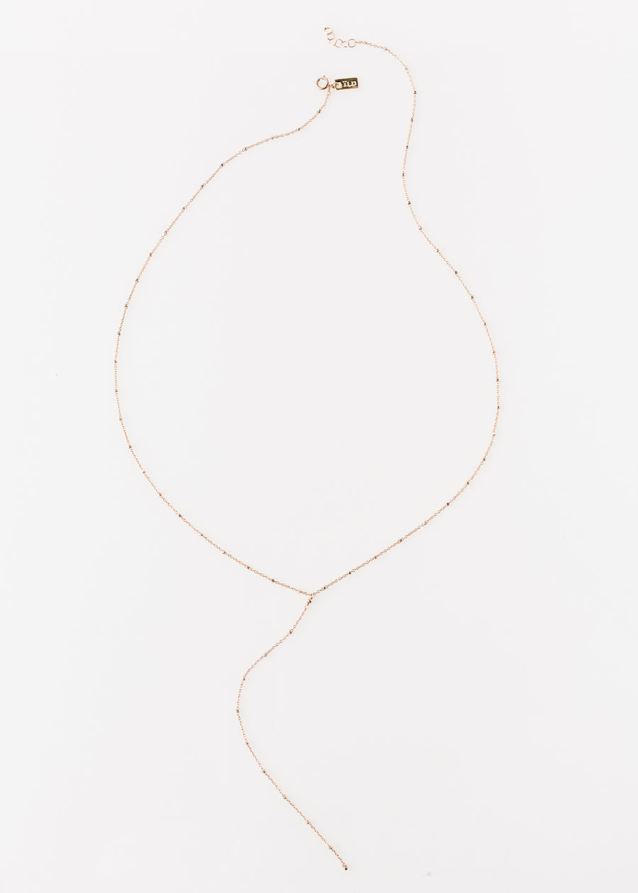 Eclipse Necklace Y Pink