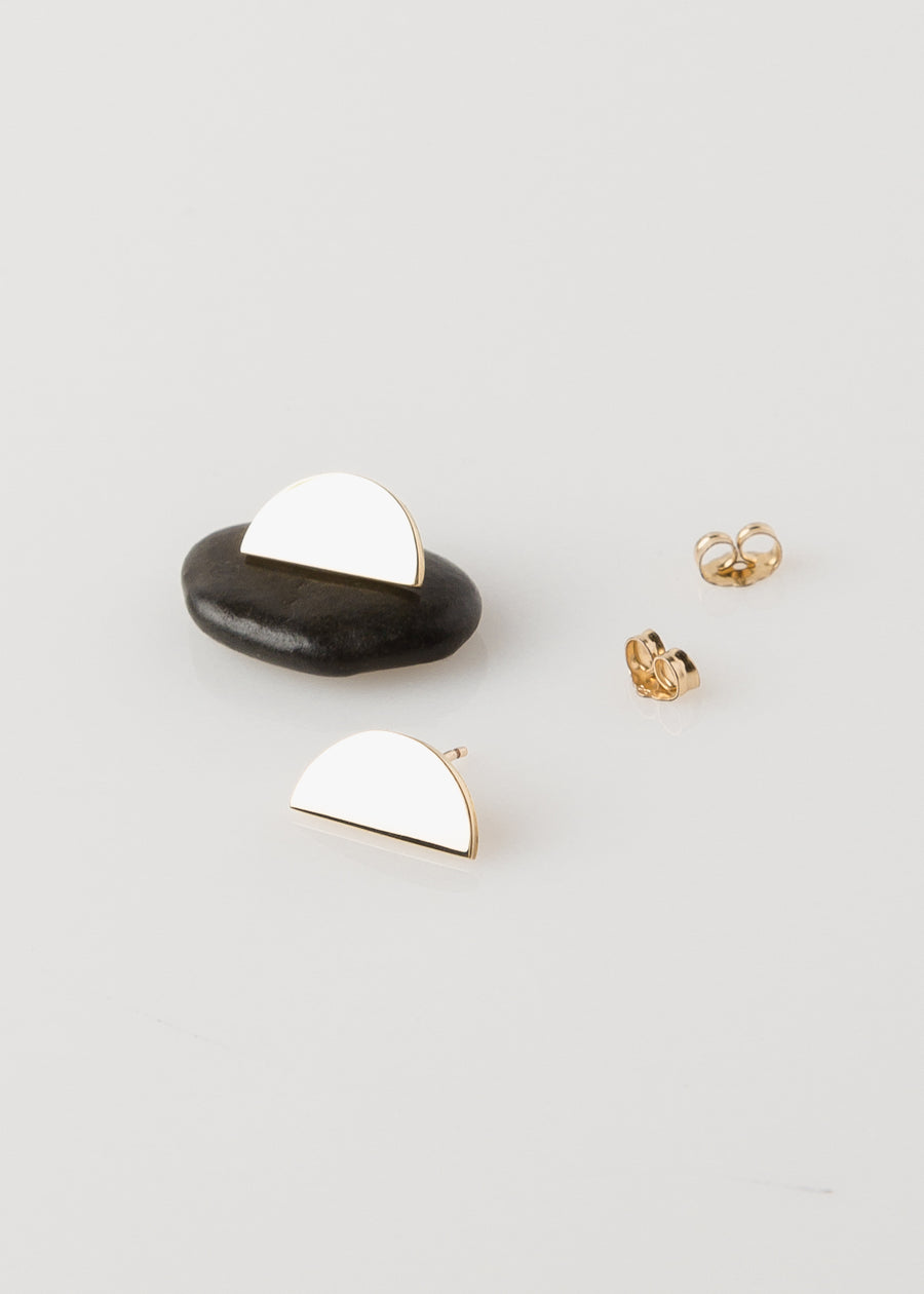 Eclipse Earrings Halfmoons Small