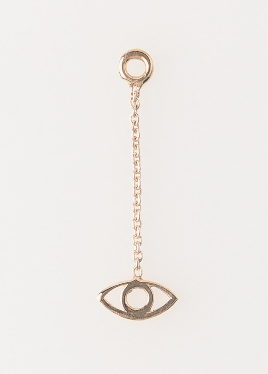 Eclipse Earring 14k Single Eye Drop