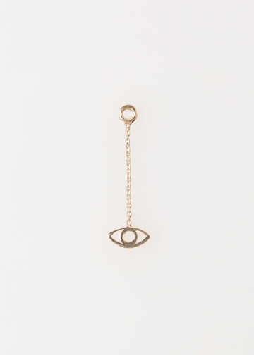 Eclipse Earring 14k Single Eye Drop