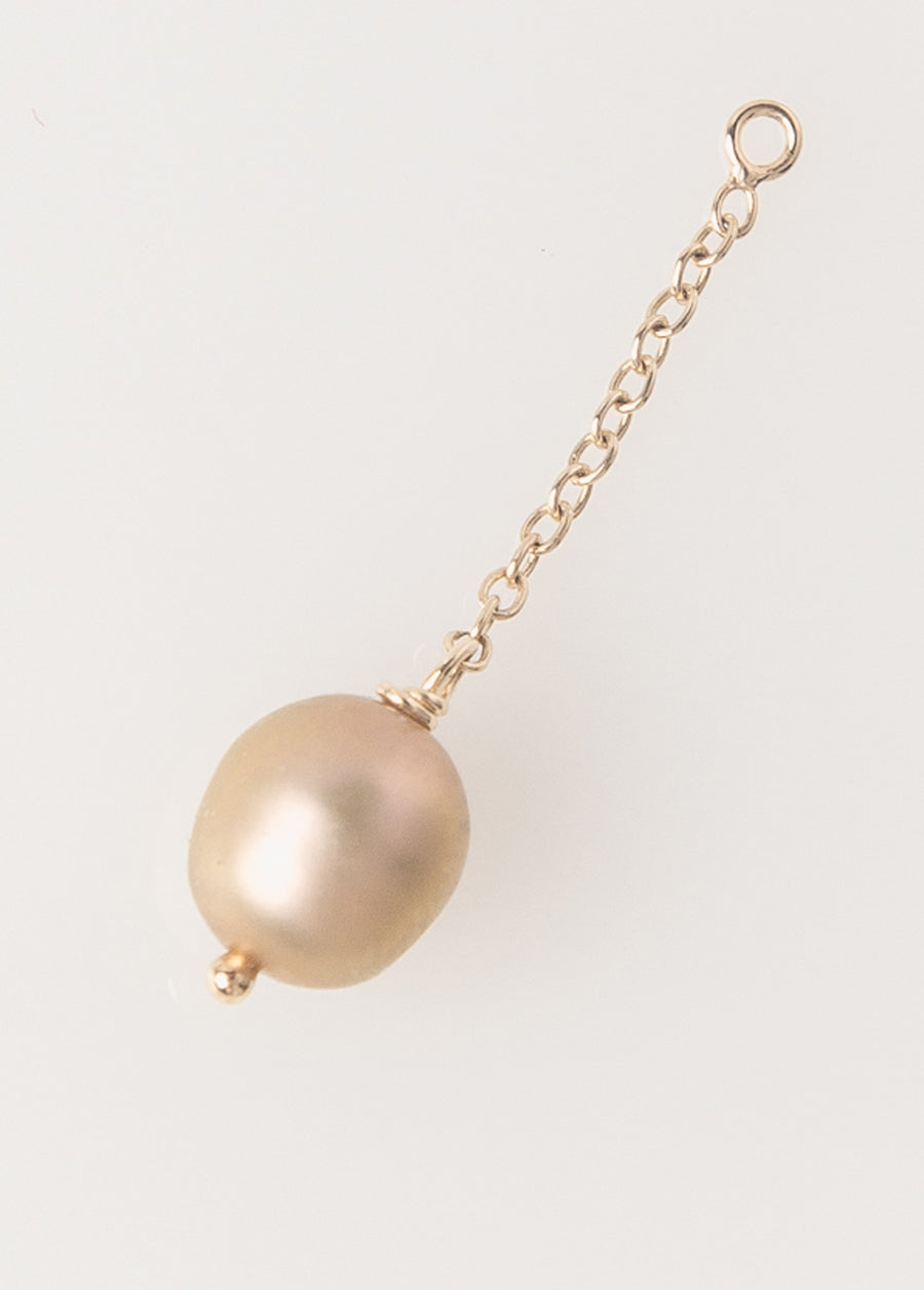 Eclipse Earring 14k Pearl Drop Single Drop