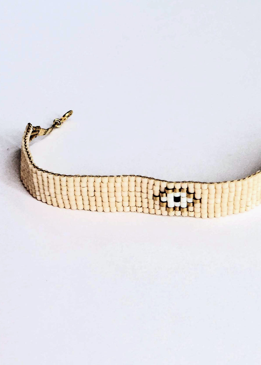 Sister Sun Bracelet Woven with Eye