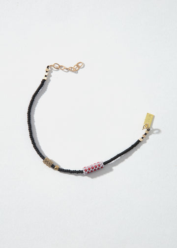 LaLoba Bracelet - Black with Bead