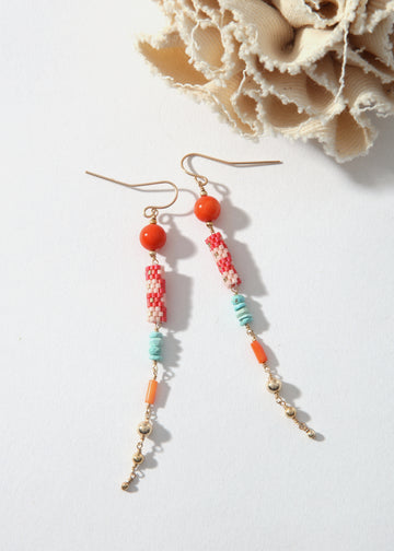 LaLoba Earrings - Corals