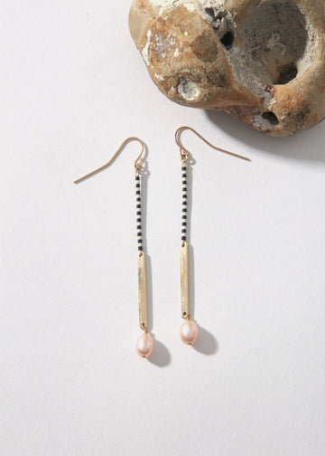 LaLoba Earrings - Pearls Long