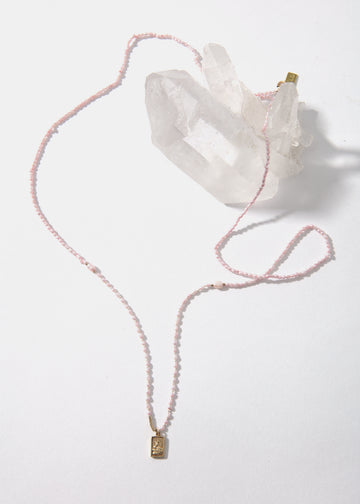 LaLoba Necklace - Charm on Pearls