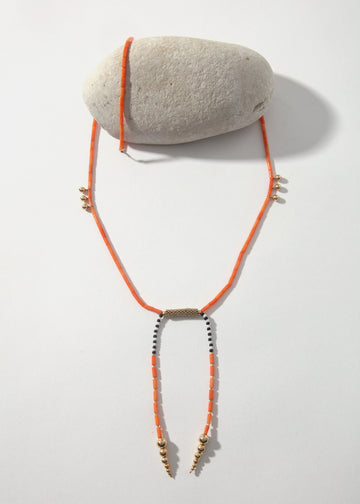 LaLoba Necklace - Coral Long