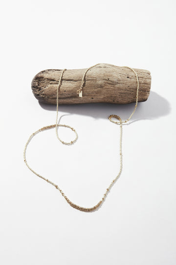 Dune Crystals Long Full Light Necklace